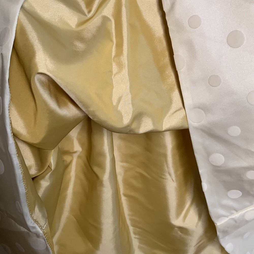 SOLD- Toddler 24m Formal Dress Champagne & Gold - Picture 5 of 7